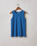 Women's Classic Cotton Muscle Tank - Blue Aura